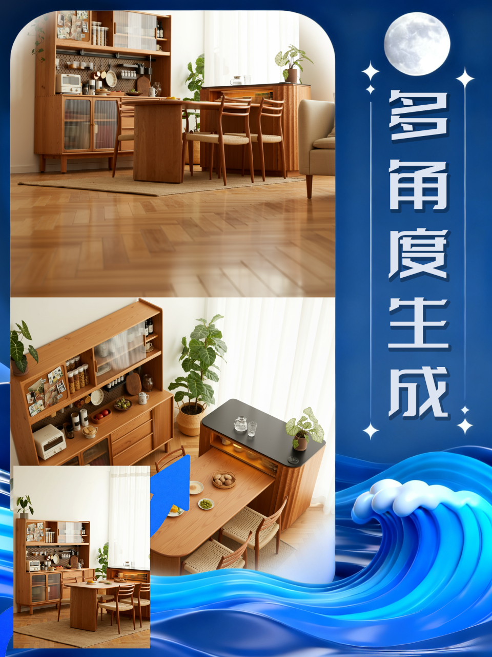 场景多角度生成