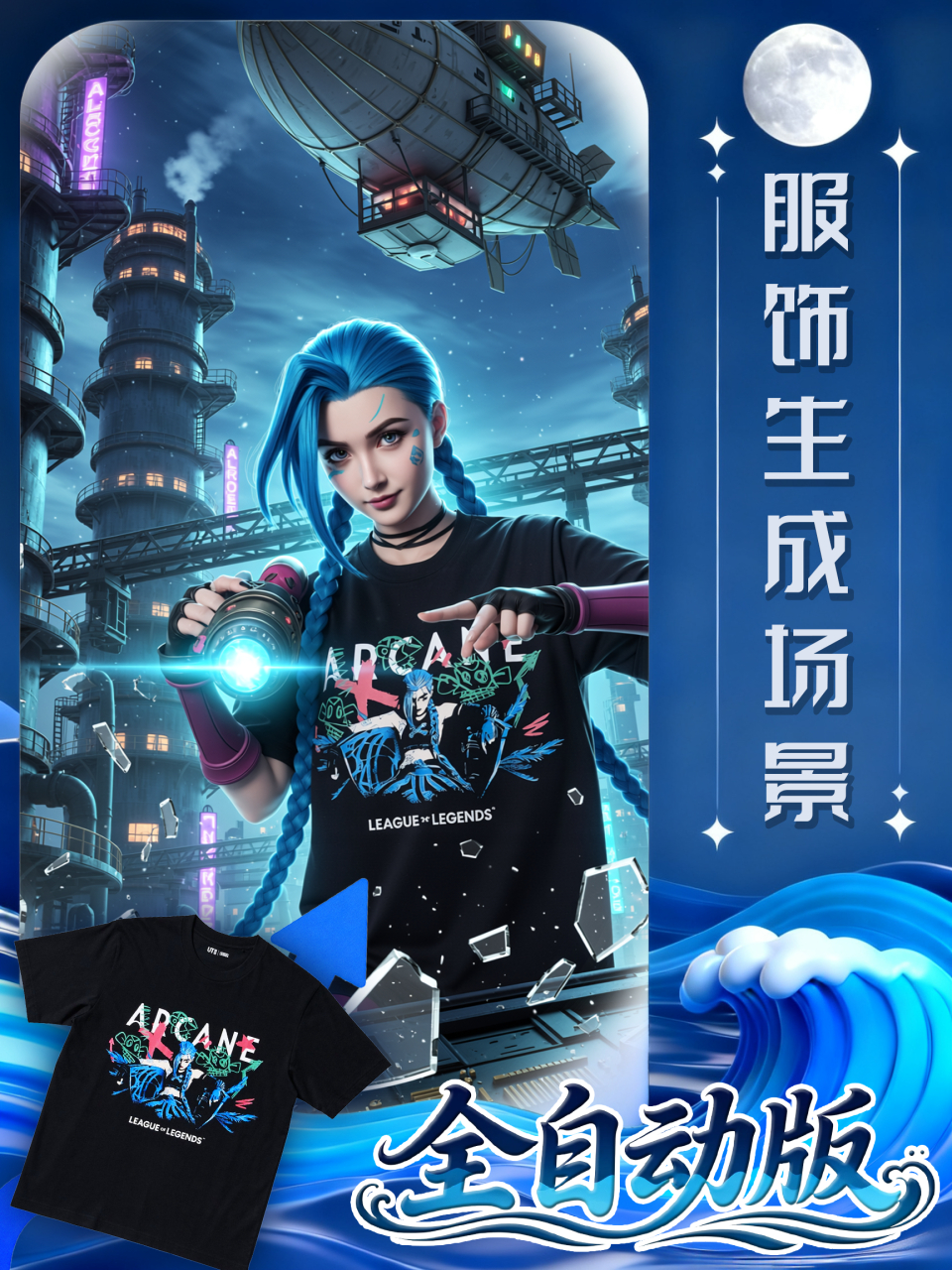 全类型服饰生成场景-全自动版