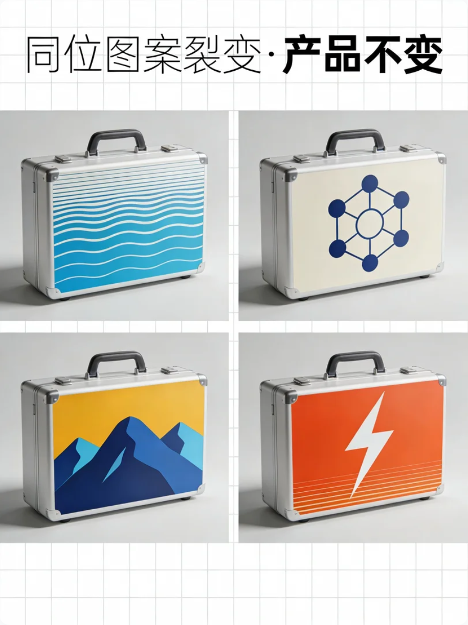 同位图案裂变·产品不变